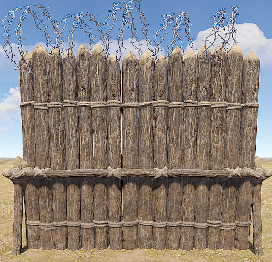 External Wooden Wall